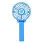 Portable USB Mini Fan Battery Rechargeable Foldable Handle Cooler