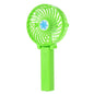 Portable USB Mini Fan Battery Rechargeable Foldable Handle Cooler